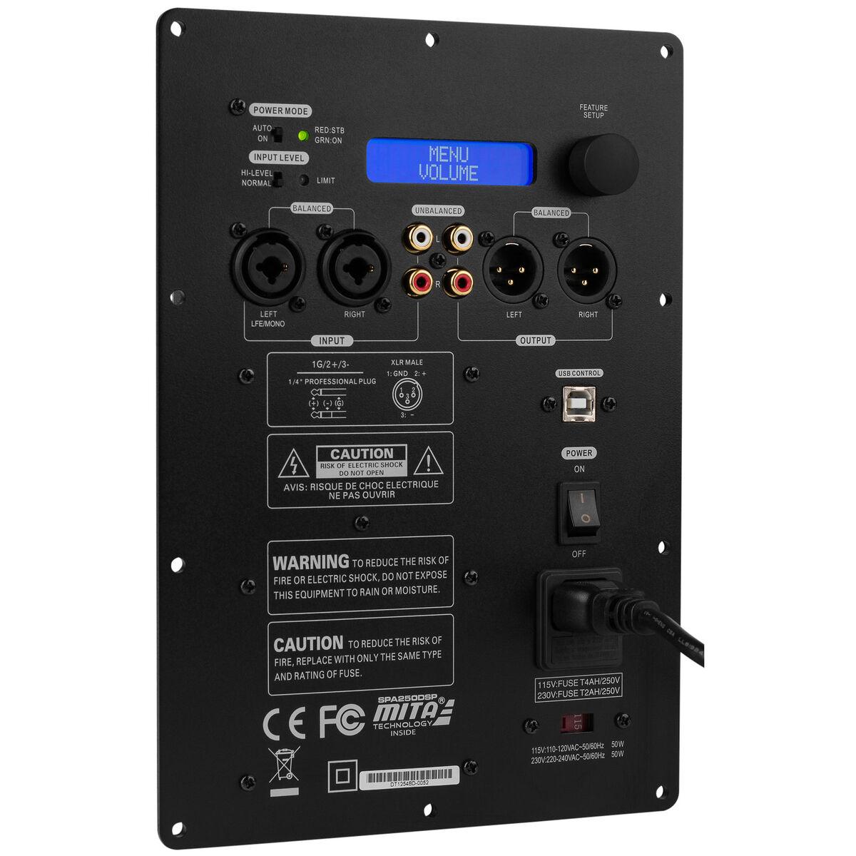 Powered Dayton Audio Reference 8